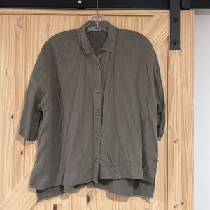 Everlane The Drapey Square Shirt